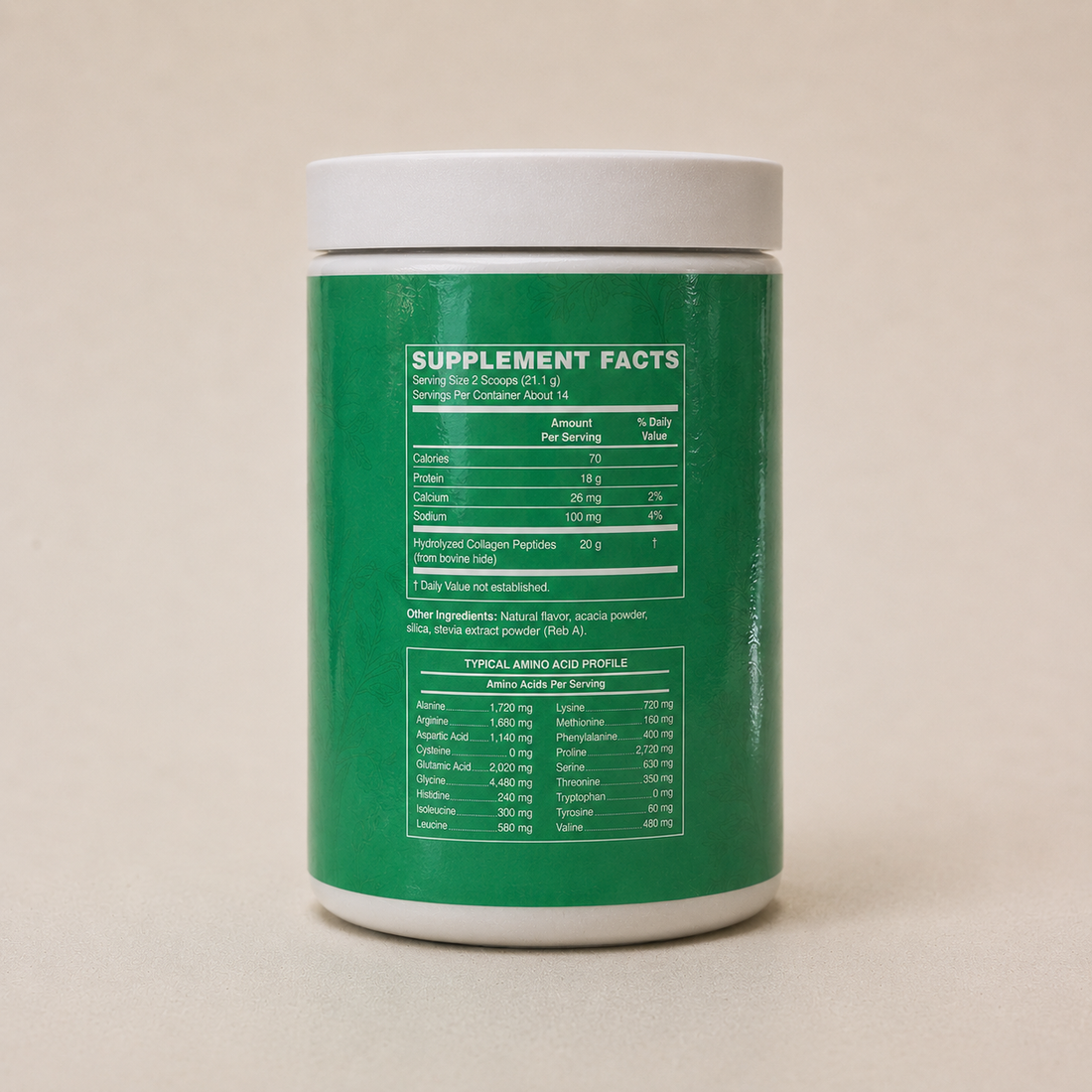 Collagen Protein Powder, Vanilla 14 Servings