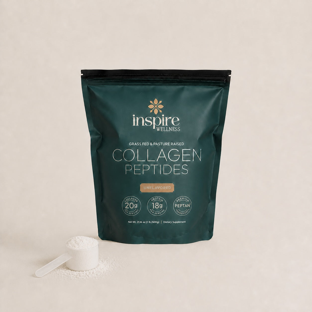 Collagen Peptides, Unflavored 30 Servings