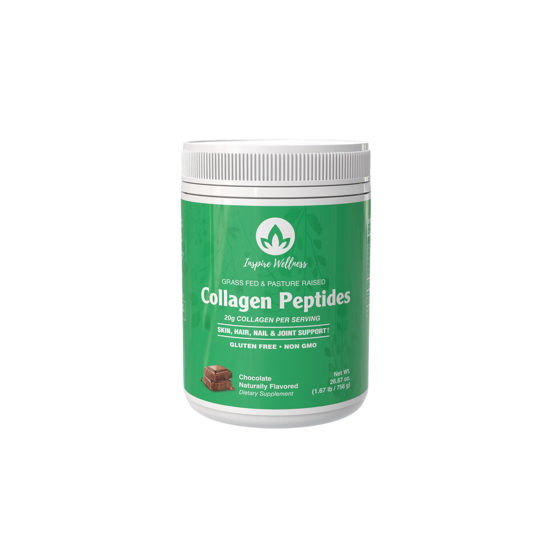 Collagen Protein Powder, Chocolate 28 Servings