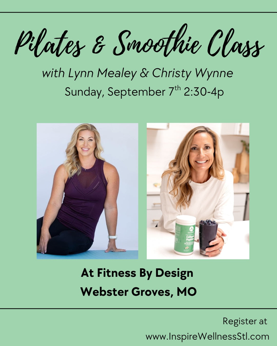 Pilates & Smoothie Class