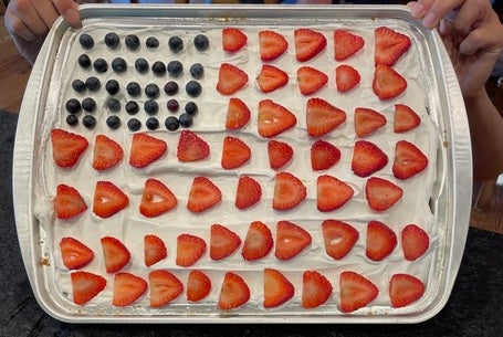 Flag Gluten Free Cookie Cake