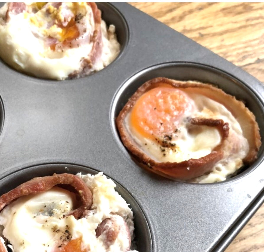 Turkey Bacon & Egg Muffins