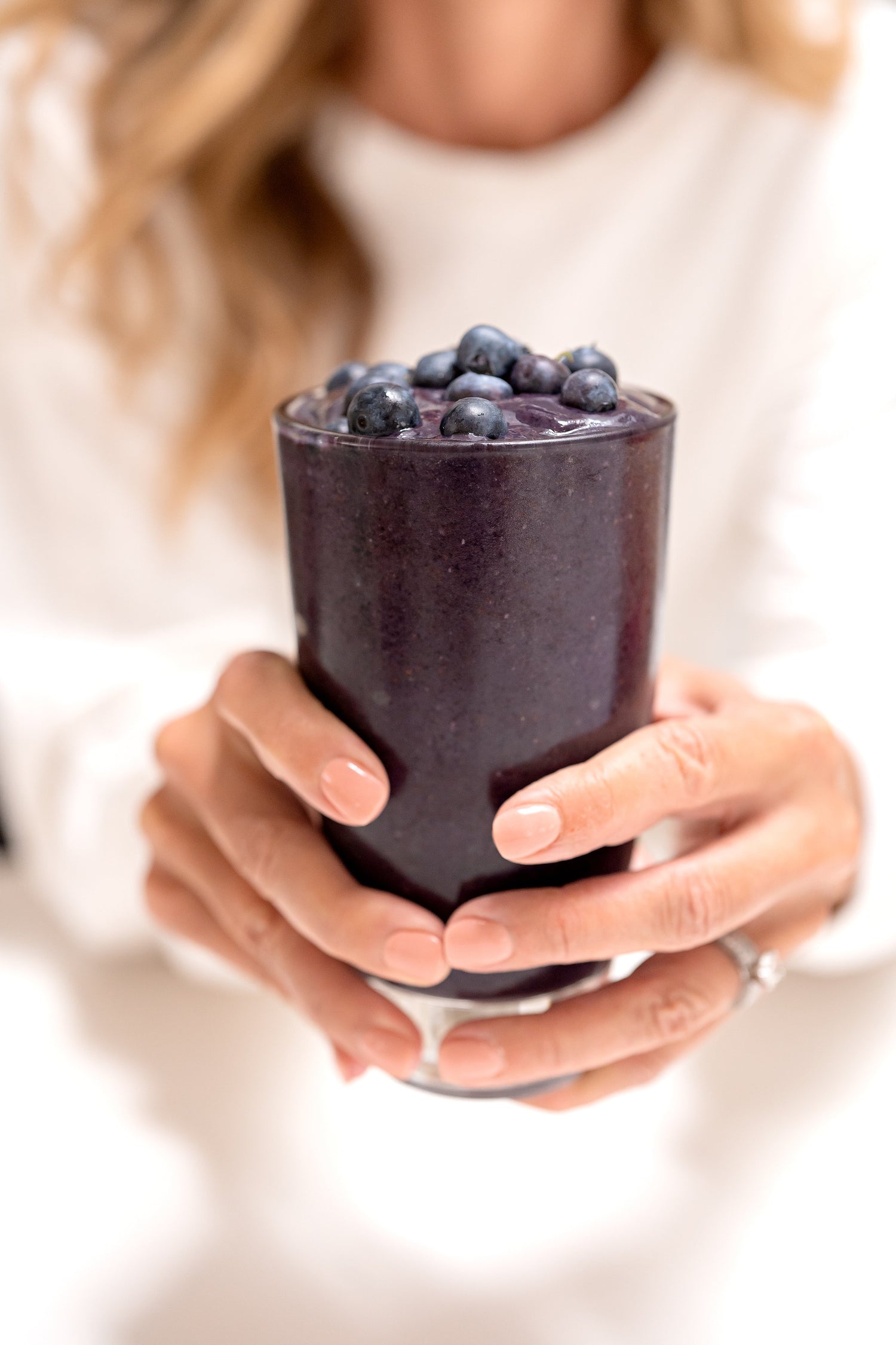 Chocolate Covered Blueberry Smoothie