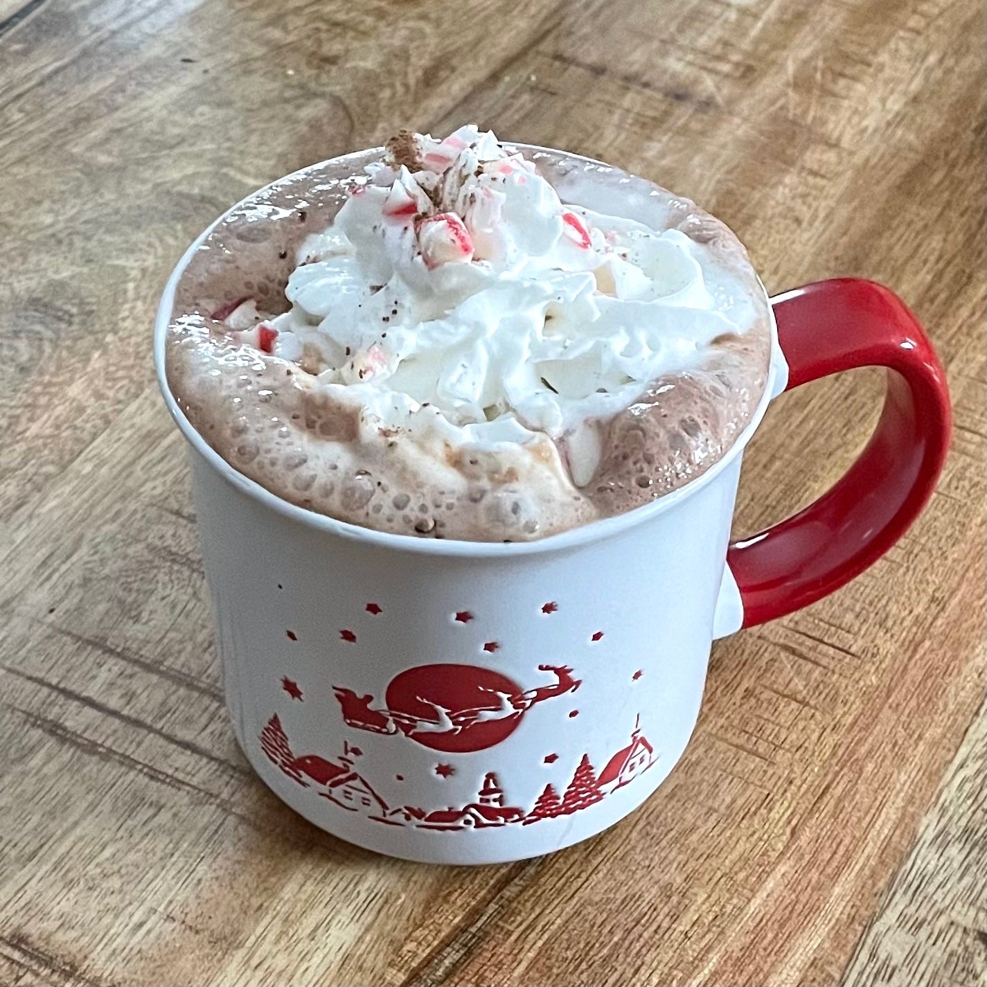 Peppermint Hot Chocolate