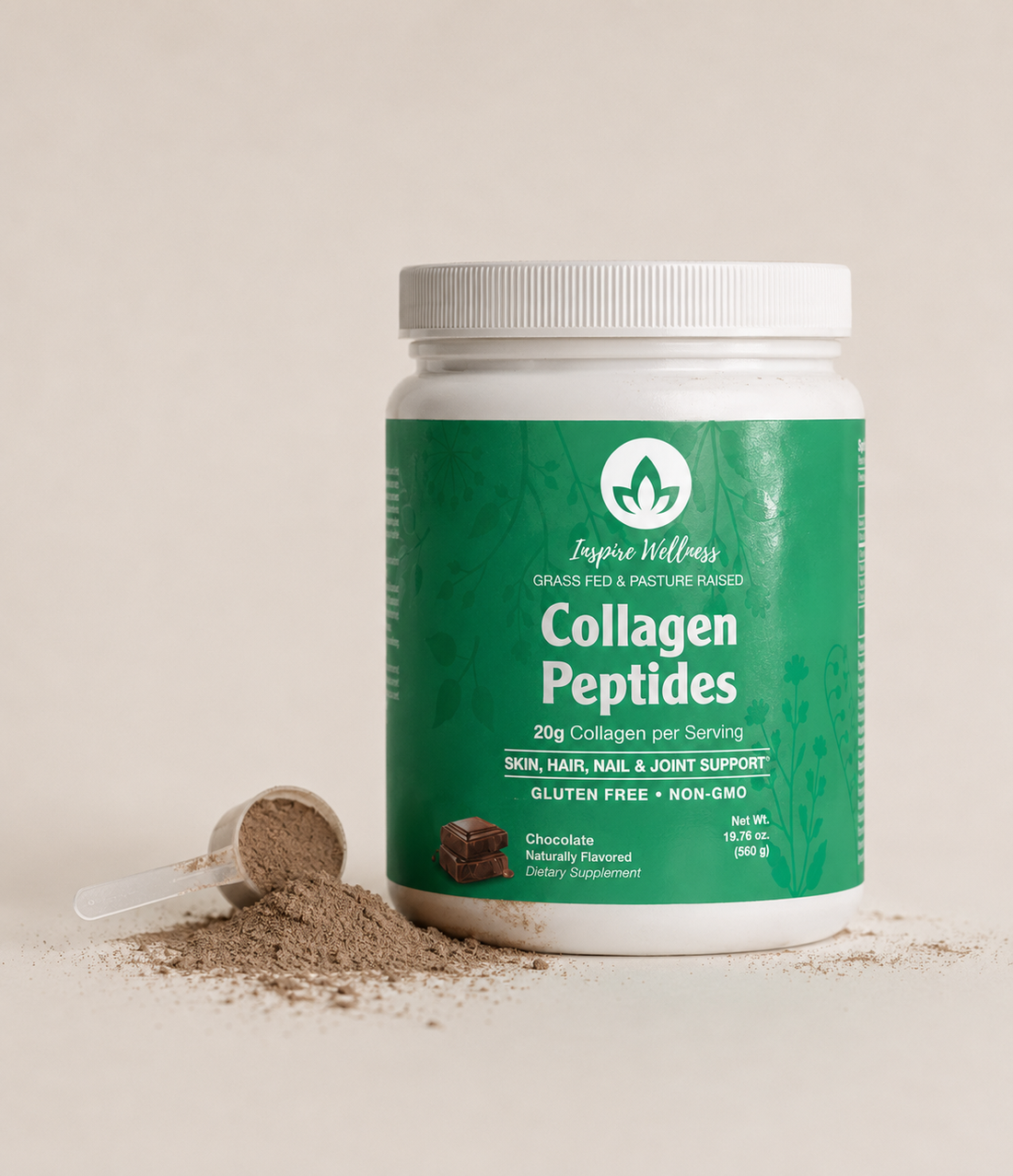 Collagen Protein Powder, Chocolate 28 Servings