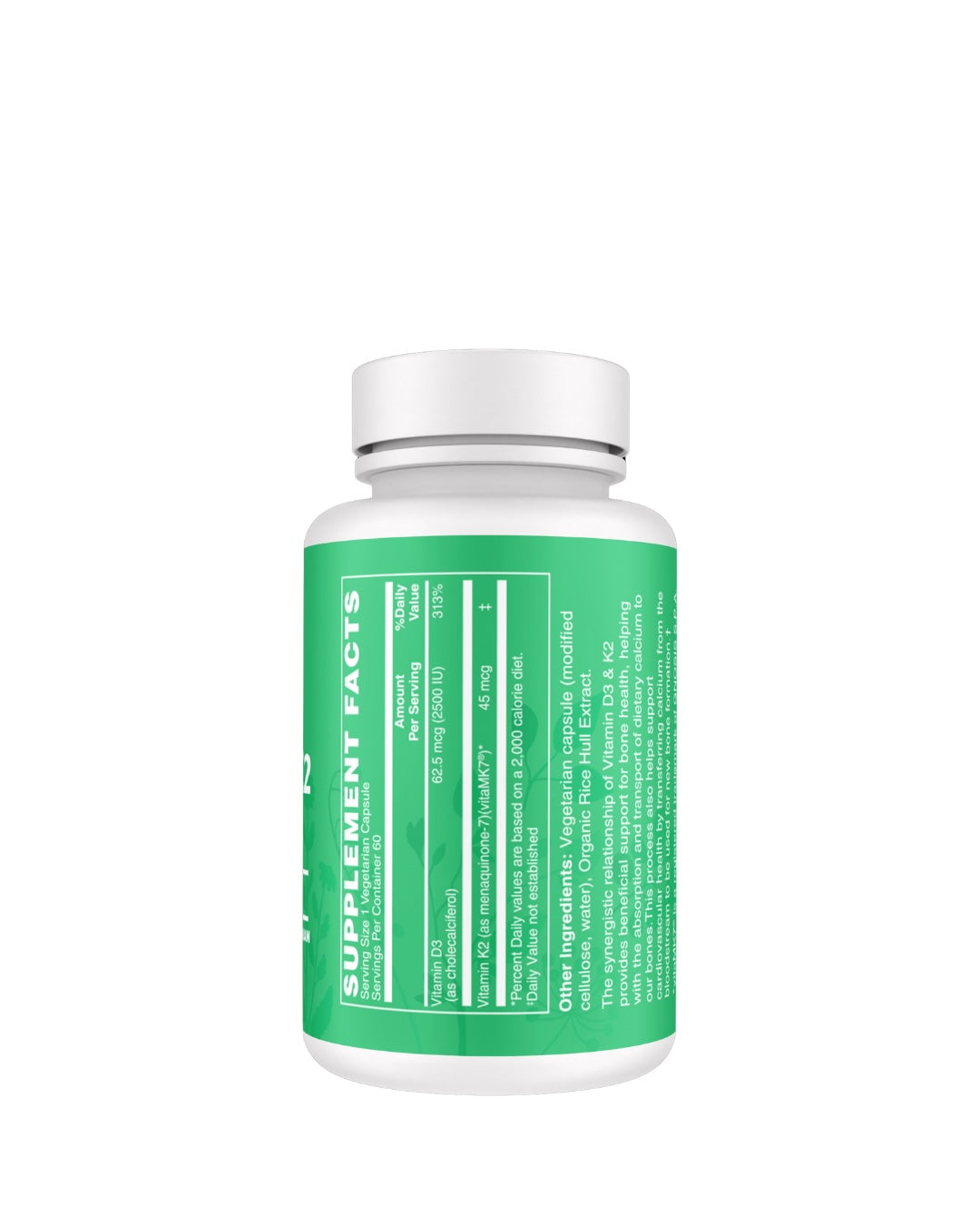 Vitamin D3 + K2