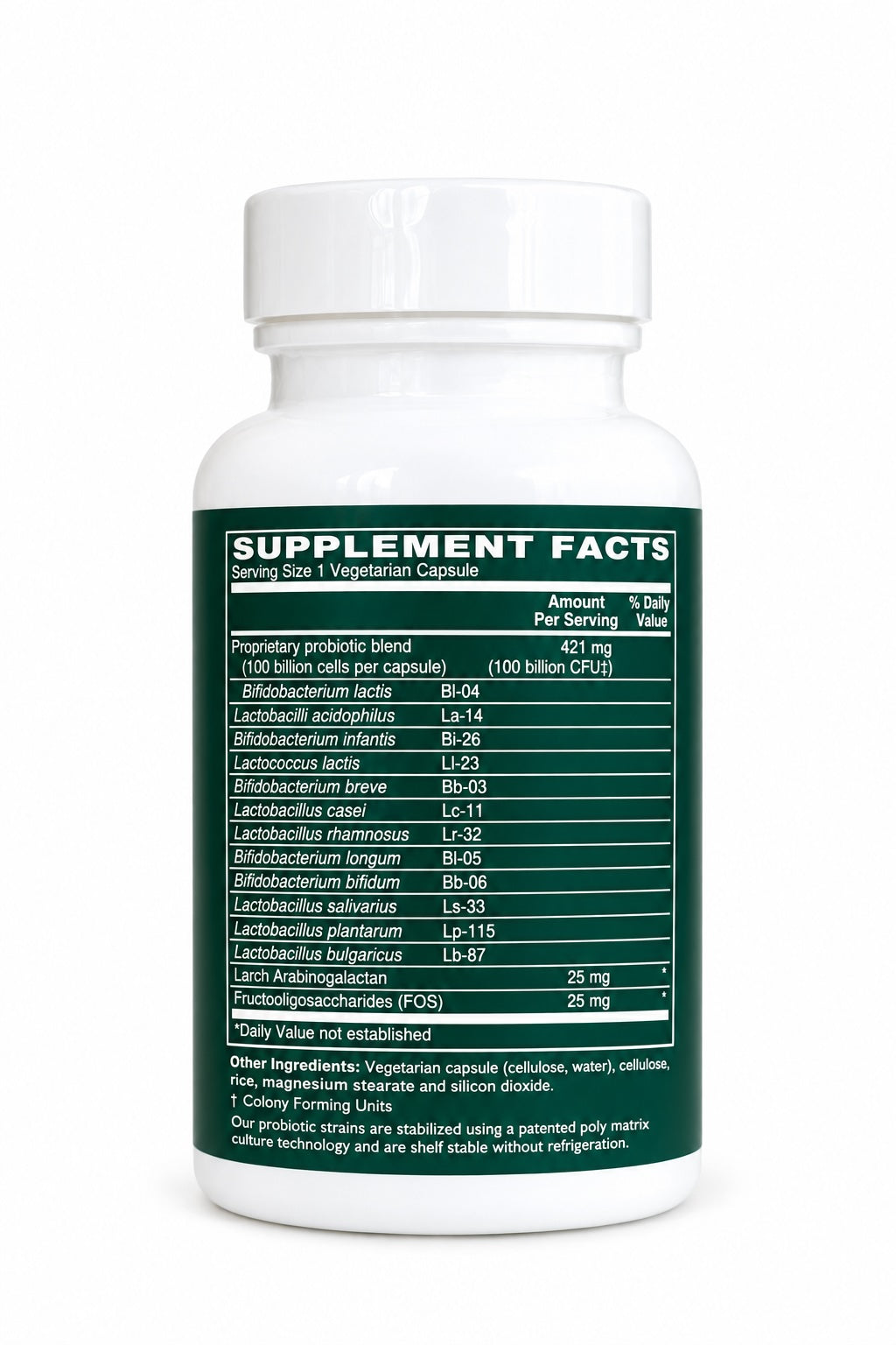 High Potency Probiotic