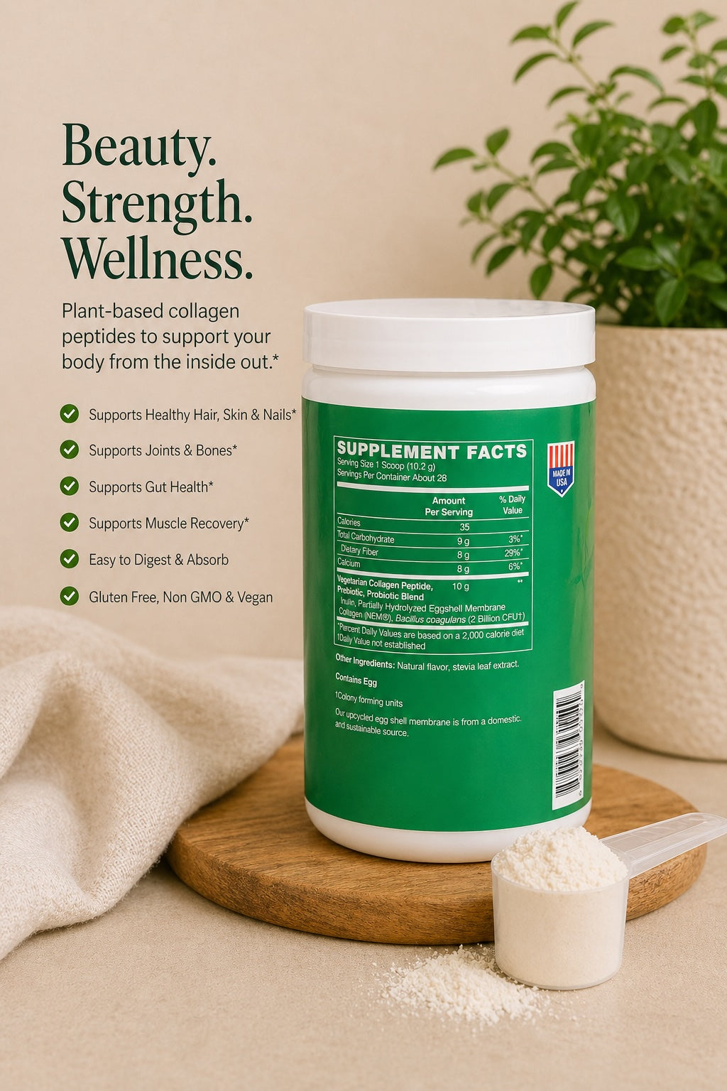 Vegetarian Collagen