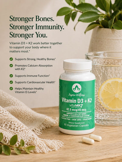 Vitamin D3 + K2